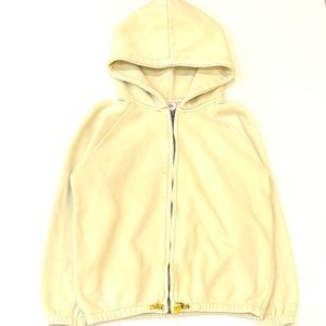 Zara pastel yellow hoodie